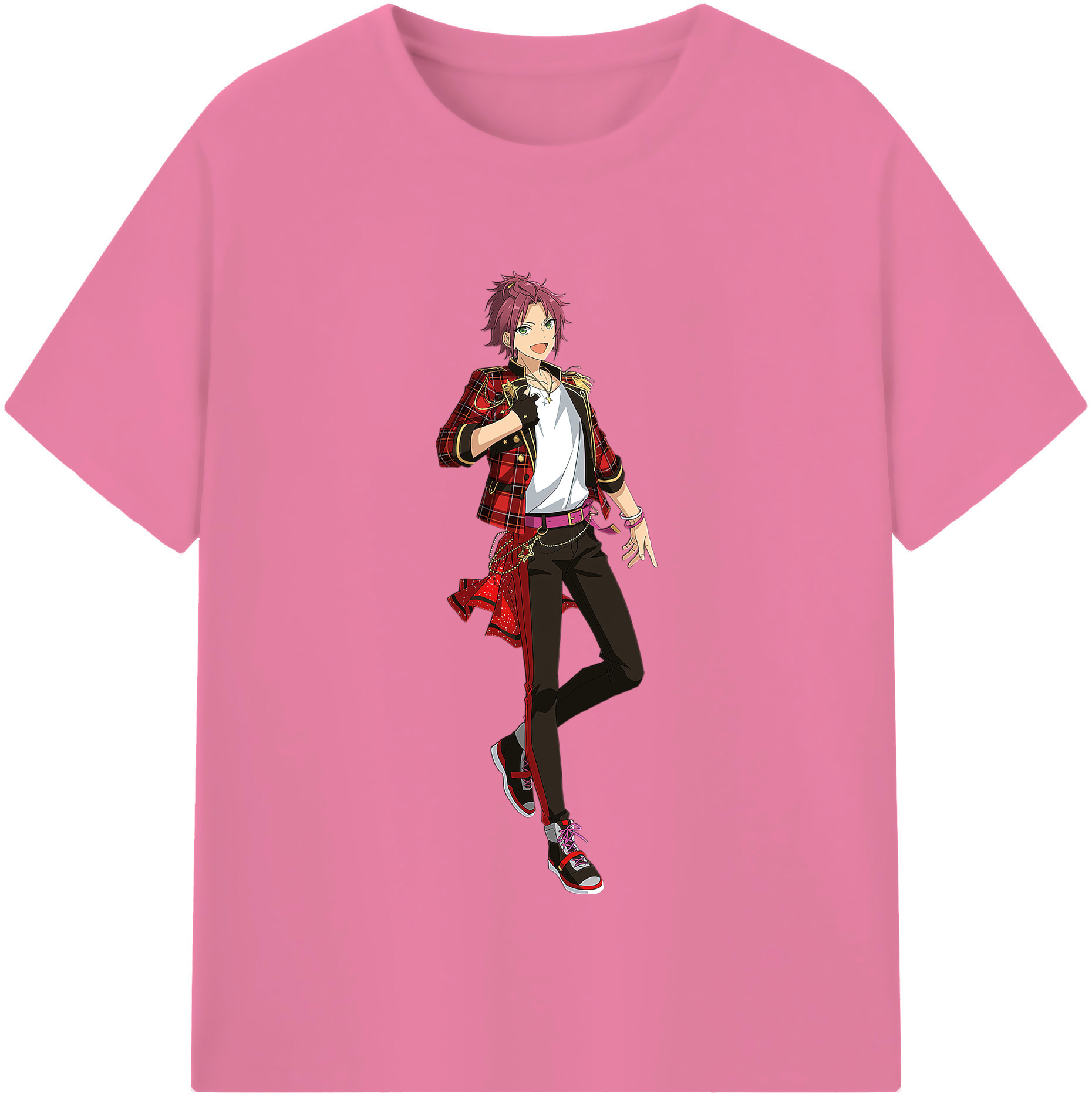 （画像用） あんさんぶるスターズ! Ensemble Stars 綿100％半袖Tシャツ（フロントプリント）